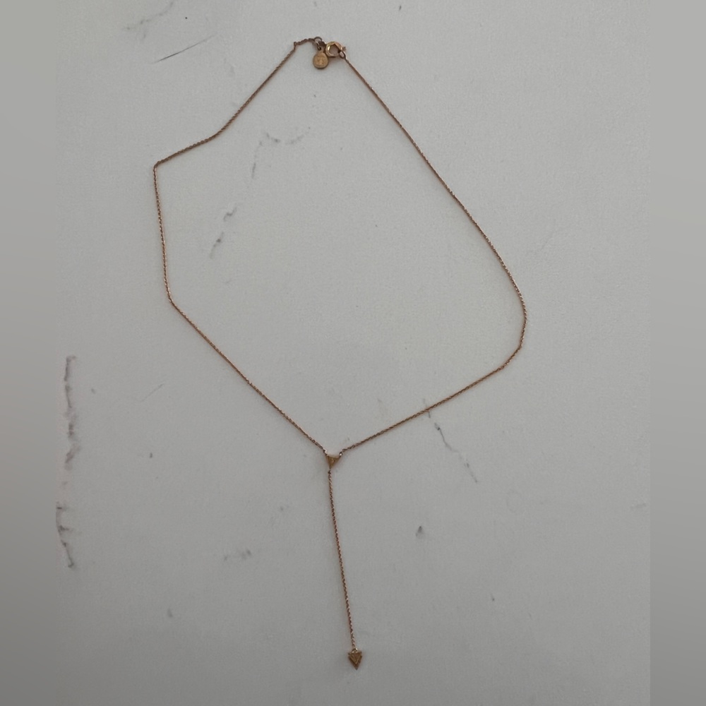 Gorjana Y pendant necklace